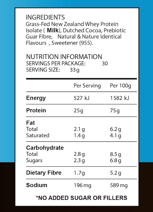 WPI - Grass Fed Whey Protein Isolate | Supreme!